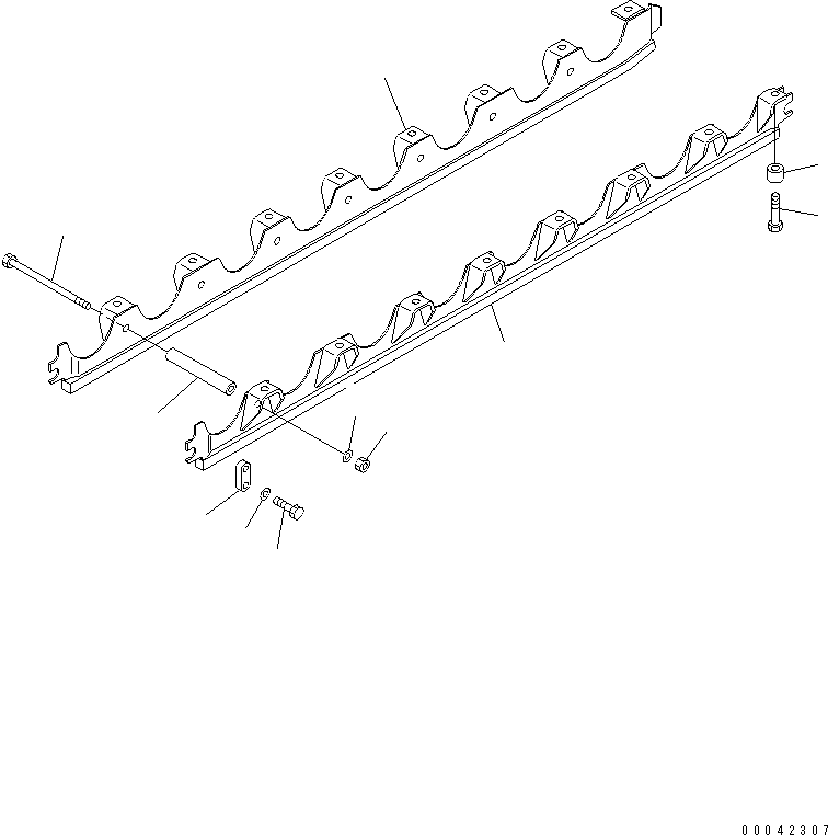 GUARD,INNER¤ R.H. 154-30-42540 KOMATSU