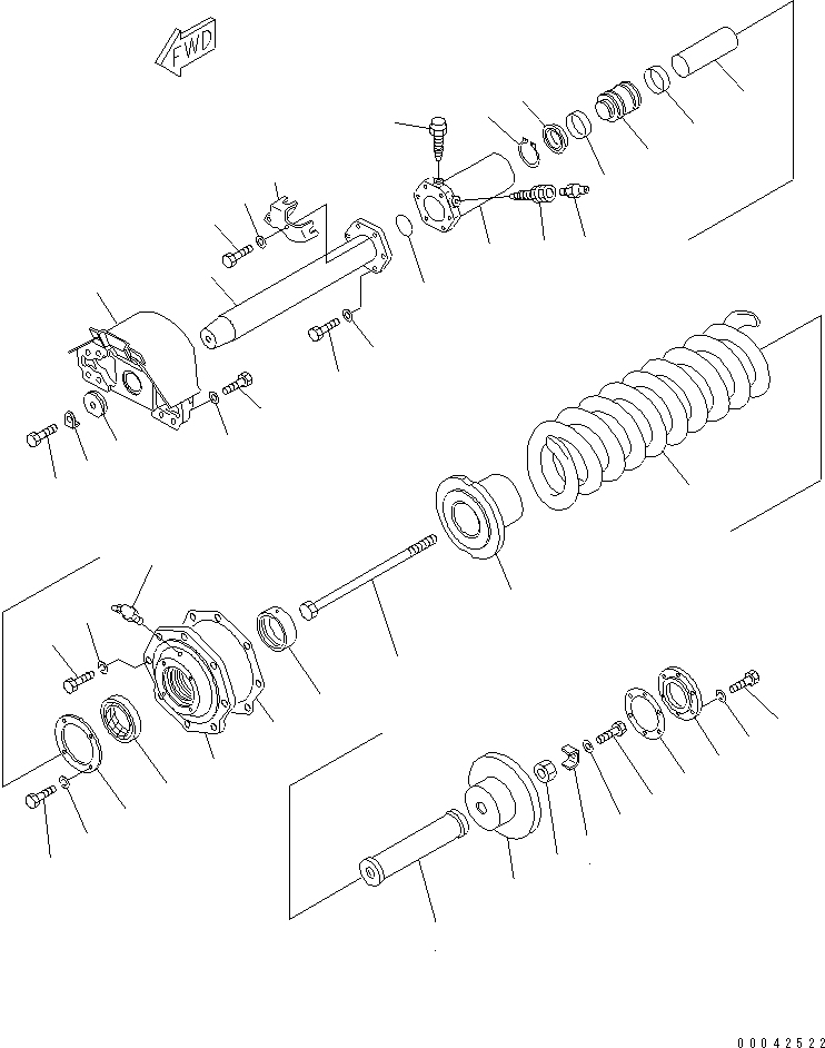 Пружина \0\175-30-44250 KOMATSU