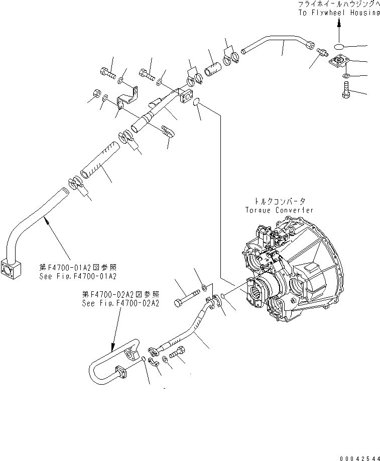 Шланг 07260-15836 KOMATSU