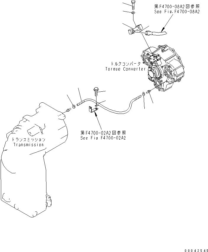 Шланг 07261-30910 KOMATSU