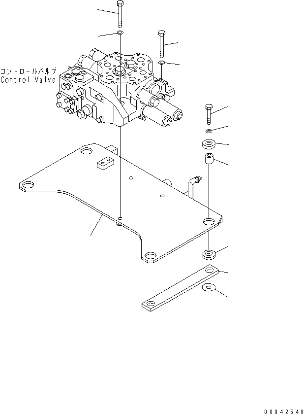 Амортизирующая подушка 426-62-24470 KOMATSU