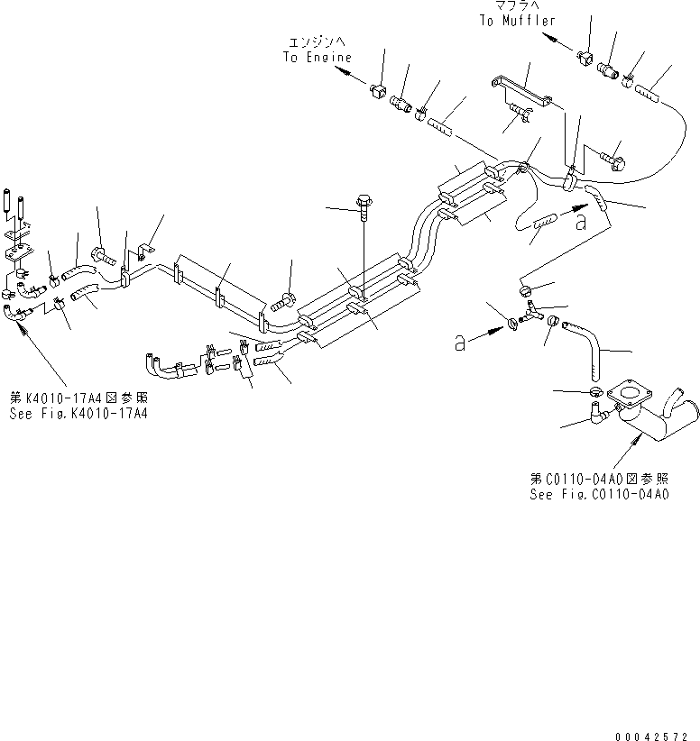 Хомут 07281-10289 KOMATSU