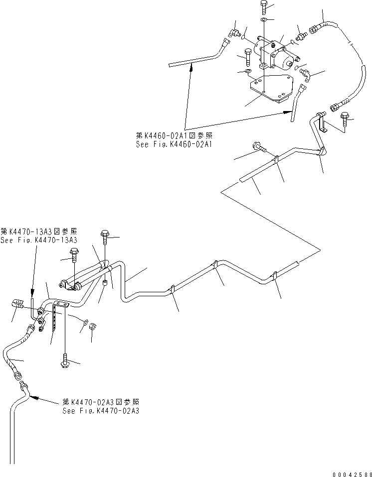 Шланг 07109-30407 KOMATSU