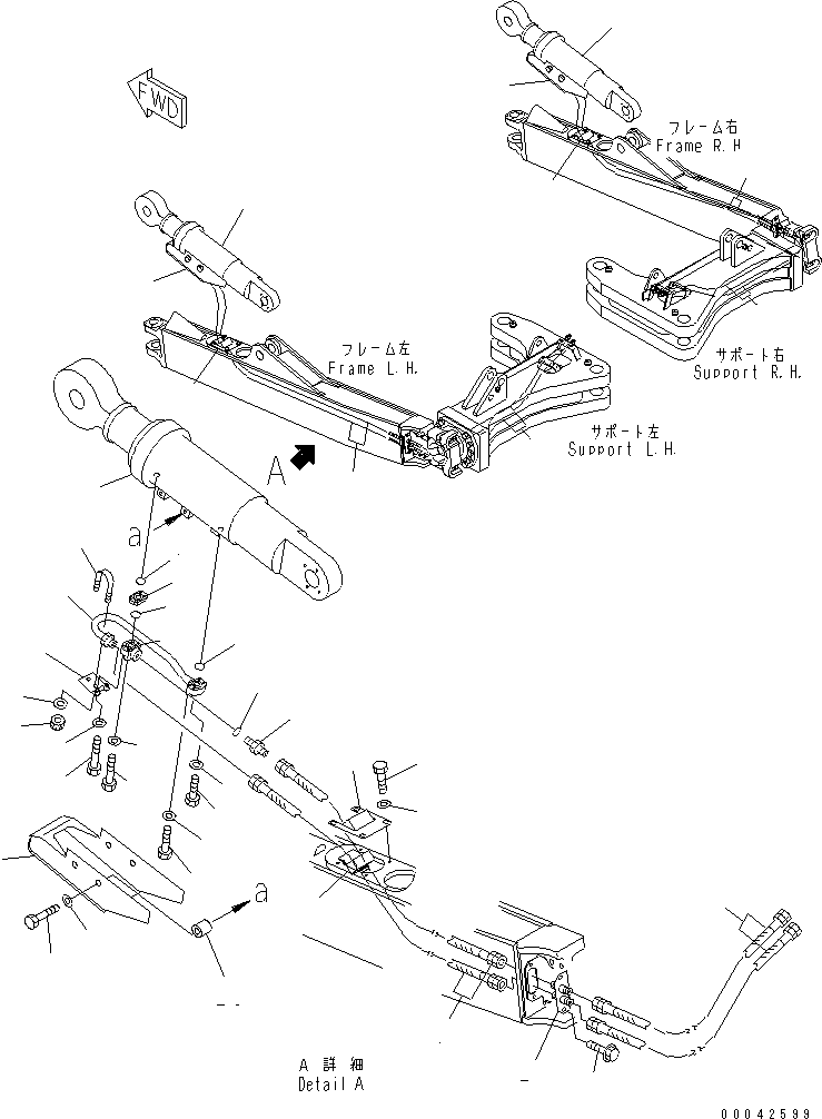 Шланг 07123-30624 KOMATSU