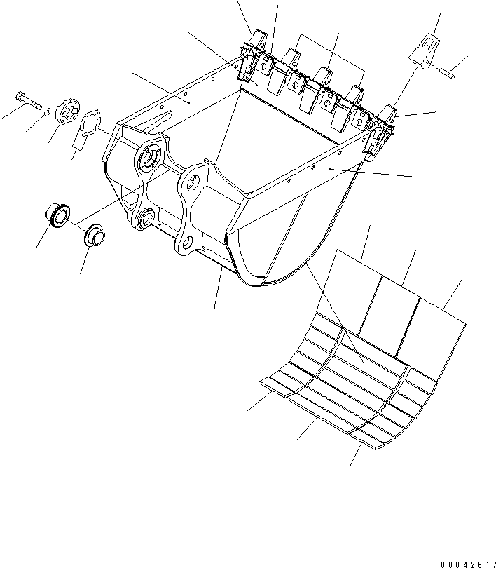 Ковш 208-934-7111 KOMATSU