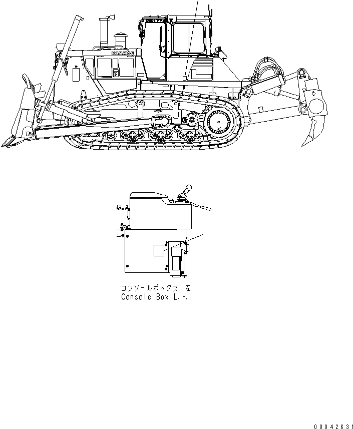 MARK PLATE, LPA 78 09696-50078 KOMATSU