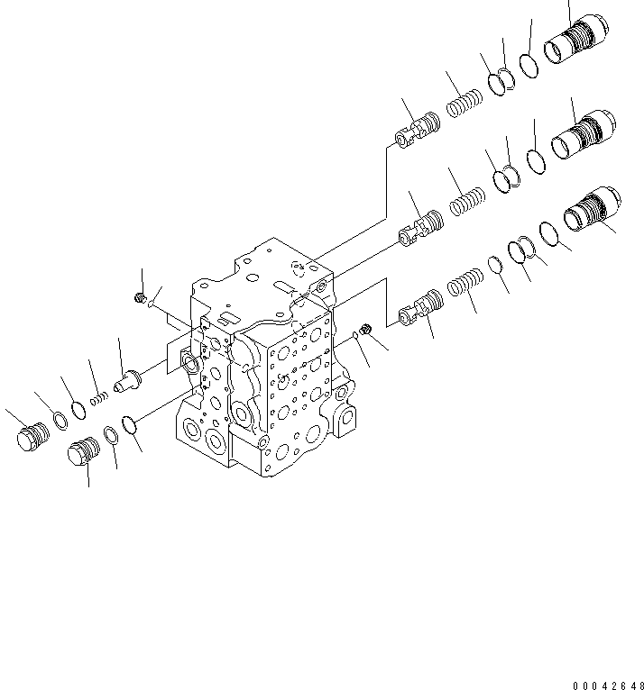 Клапан управления в сборе 723-66-21801 KOMATSU