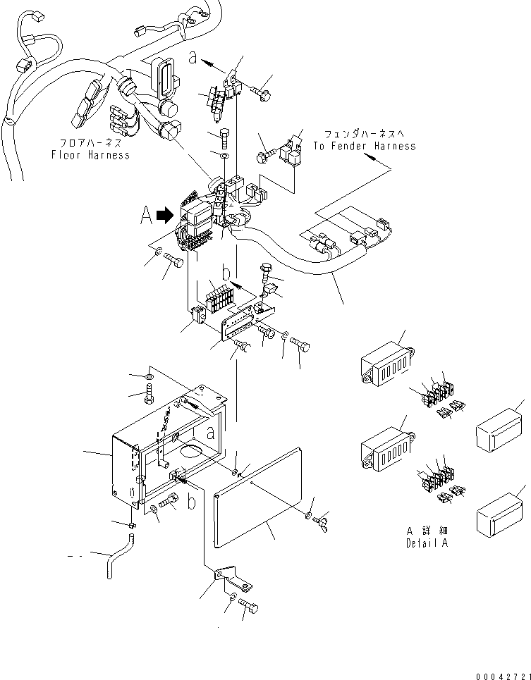 Жгут проводов 17A-06-41222 KOMATSU