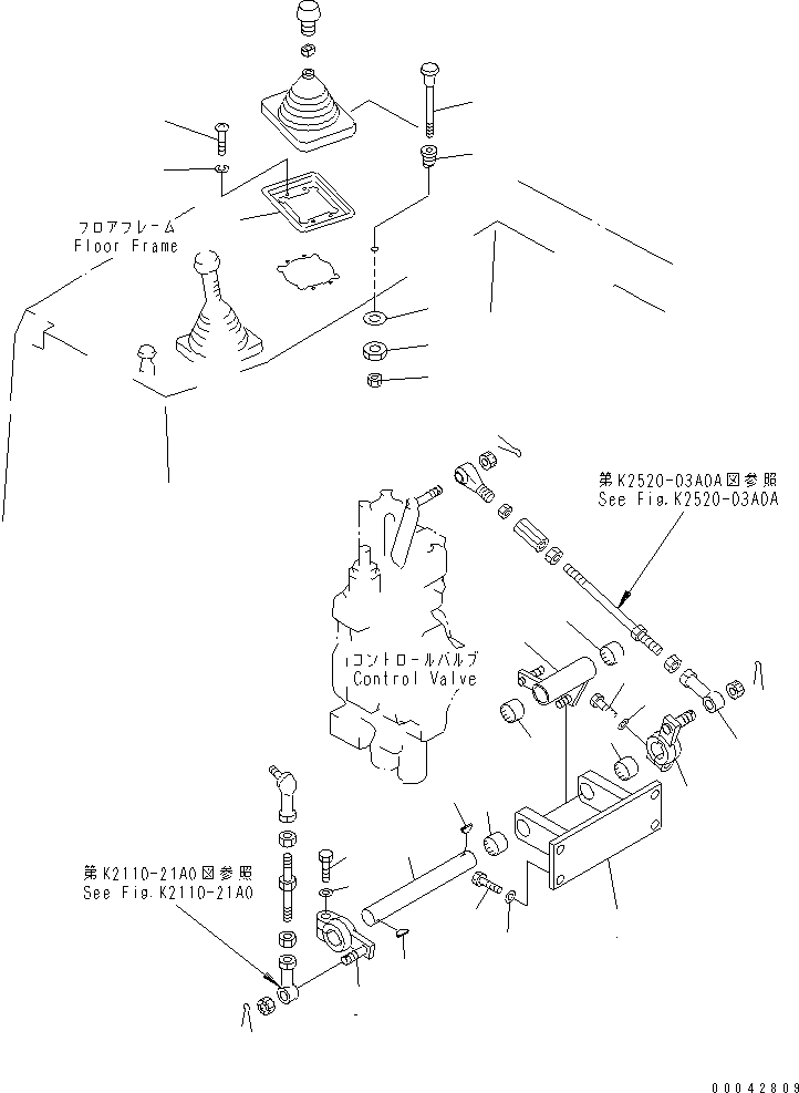 Рычаг 154-78-45191 KOMATSU
