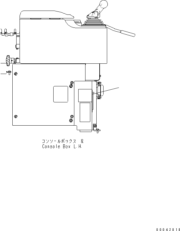 Предупреждающая табличка 17A-98-19980 KOMATSU