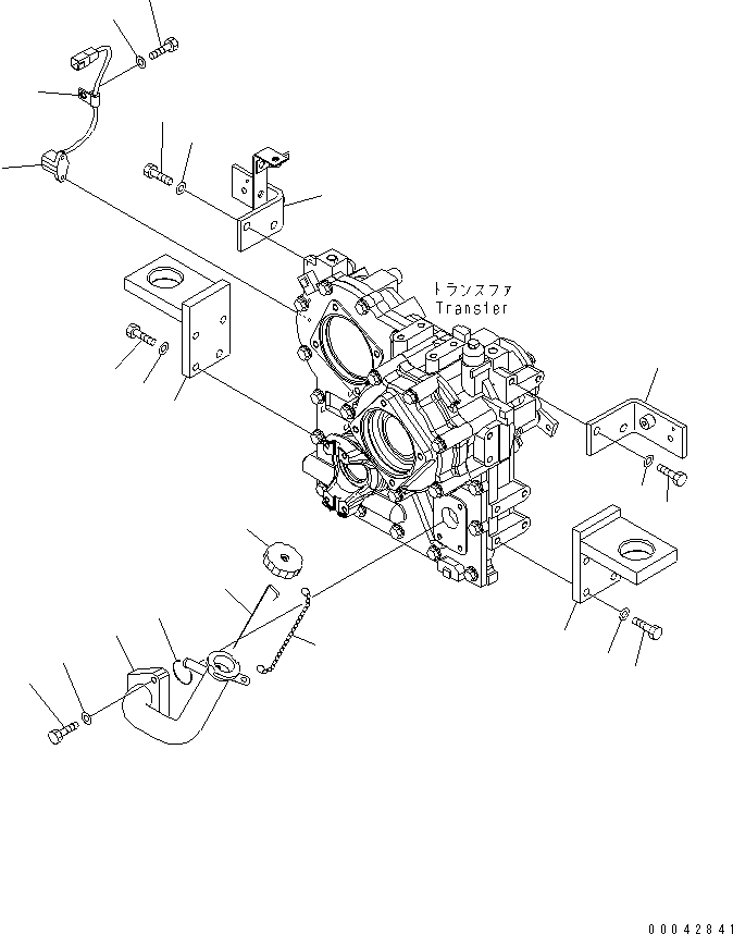 TUBE,FILLER 416-17-34320 KOMATSU