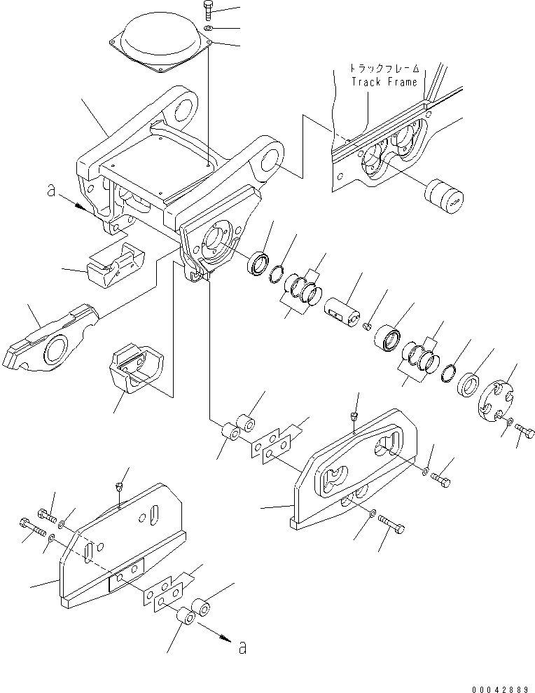 Упорное кольцо 207-01-11220 KOMATSU