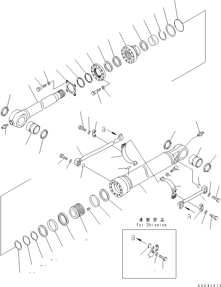 Комплект уплотнений 707-99-65220 KOMATSU