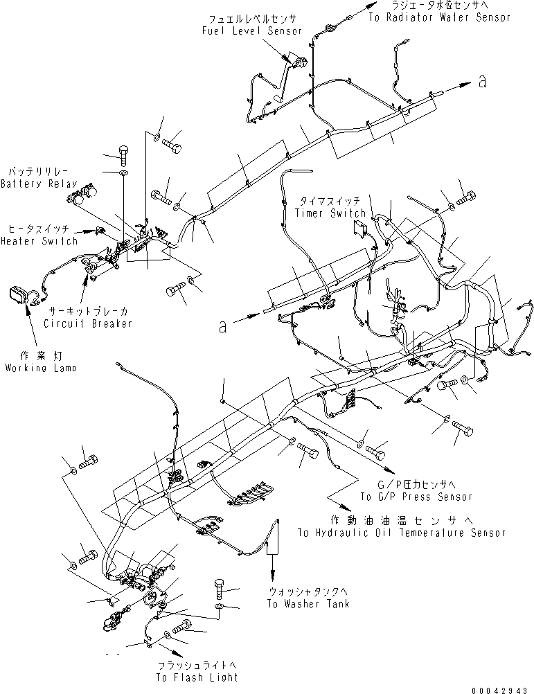 Жгут проводов 21N-06-41111 KOMATSU