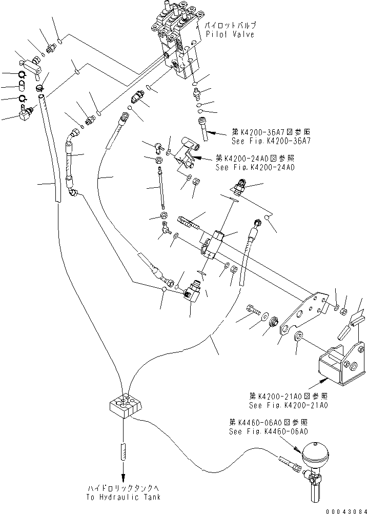 Тройник 421-877-3440 KOMATSU