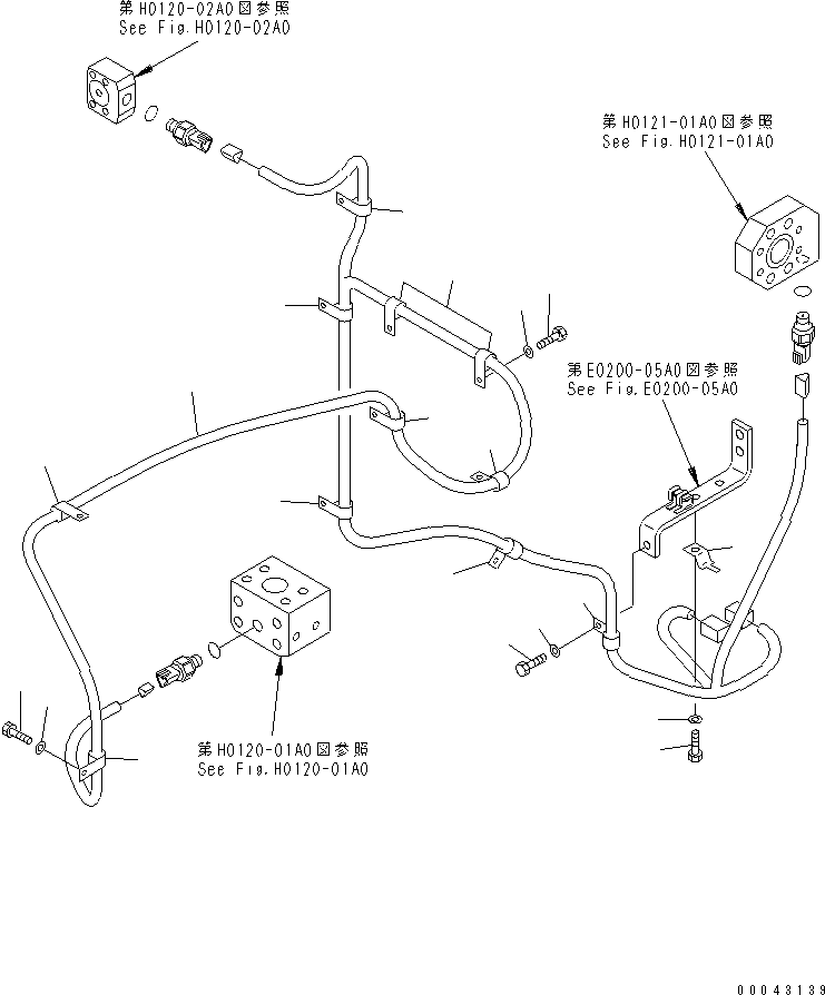 Жгут проводов 21N-06-41270 KOMATSU