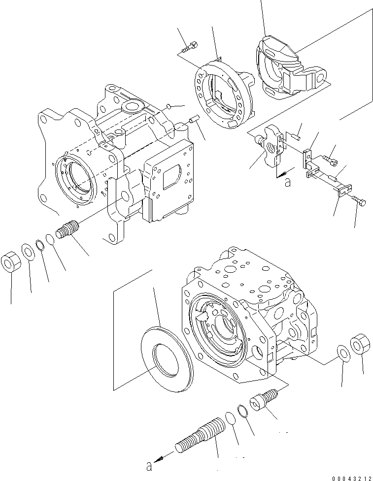 Гайка 01583-13018 KOMATSU