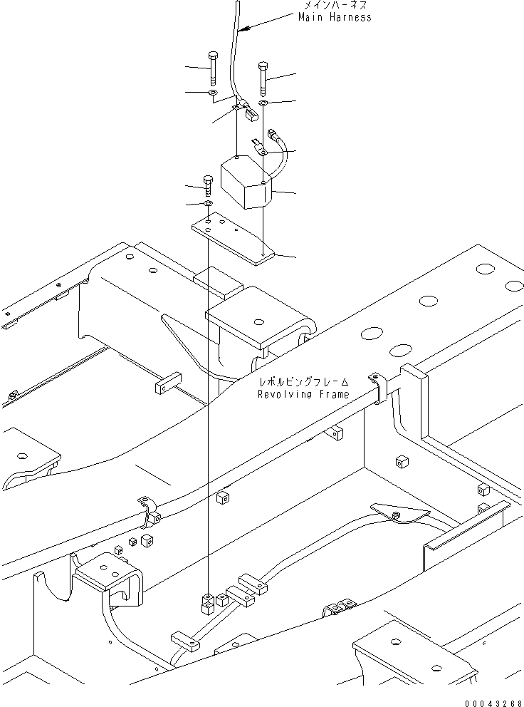 Пластина 21N-06-41260 KOMATSU