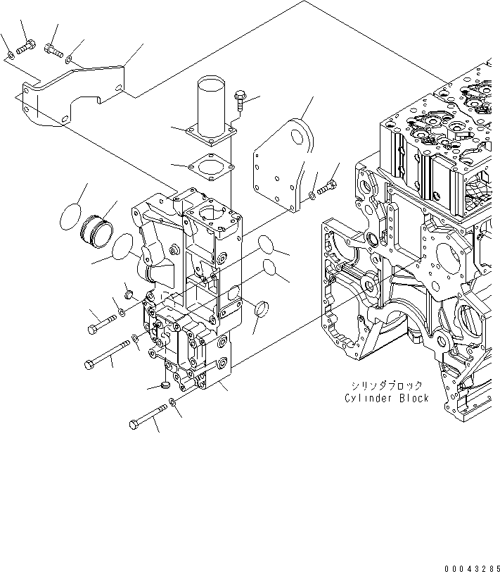 TUBE,WATER OUTLET 6245-61-6250 KOMATSU