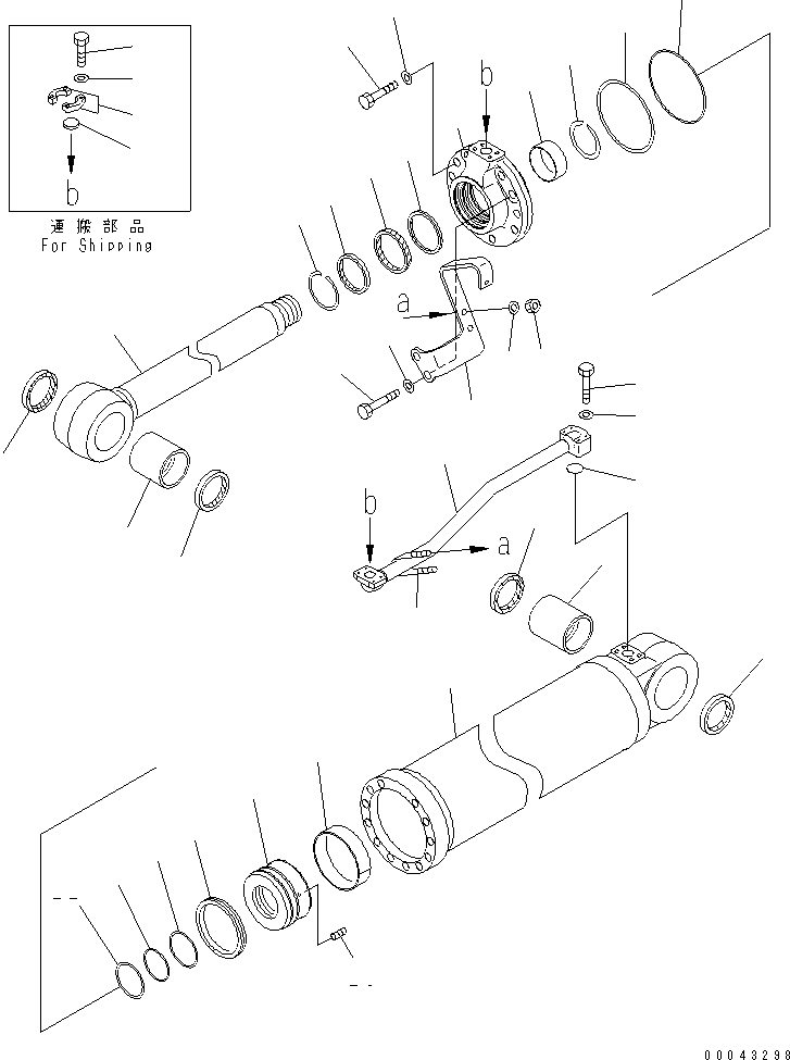 Трубка 707-86-13530 KOMATSU