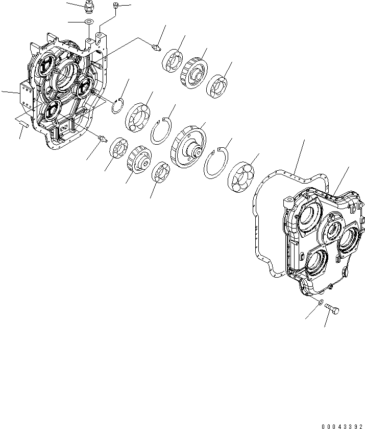 Кольцо 04071-00260 KOMATSU