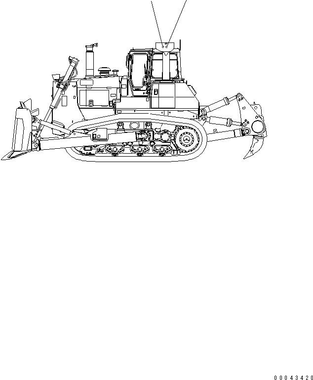 PLATE, MARK,ROPS 09628-91358 KOMATSU