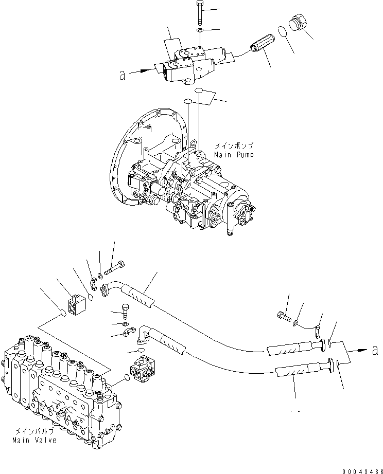 Блок 207-62-61551 KOMATSU