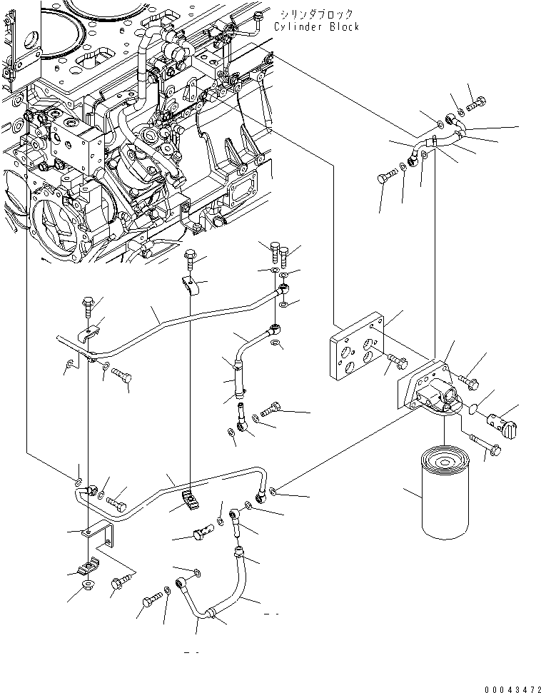 Шланг 07260-20910 KOMATSU