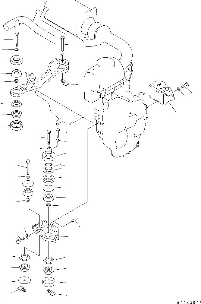 Пластина 21N-01-31140 KOMATSU