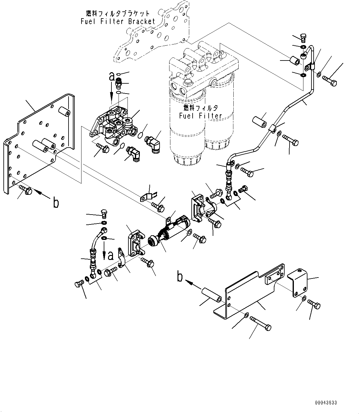 Подкачивающий насос в сборе 6245-71-8111 KOMATSU