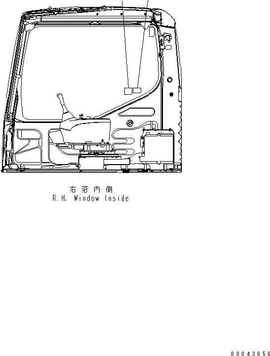 PLATE, SAFETY,(ITALIAN) 09822-06501 KOMATSU