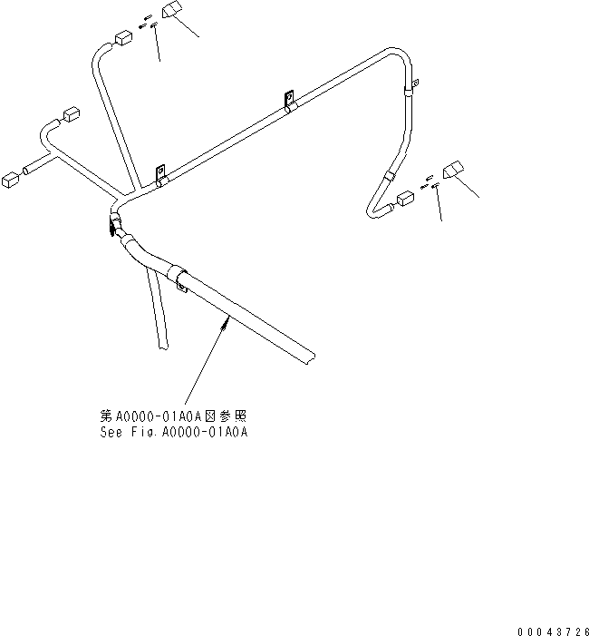 RECEPTACLE, BODY - 3 POSITION 08192-13100 KOMATSU