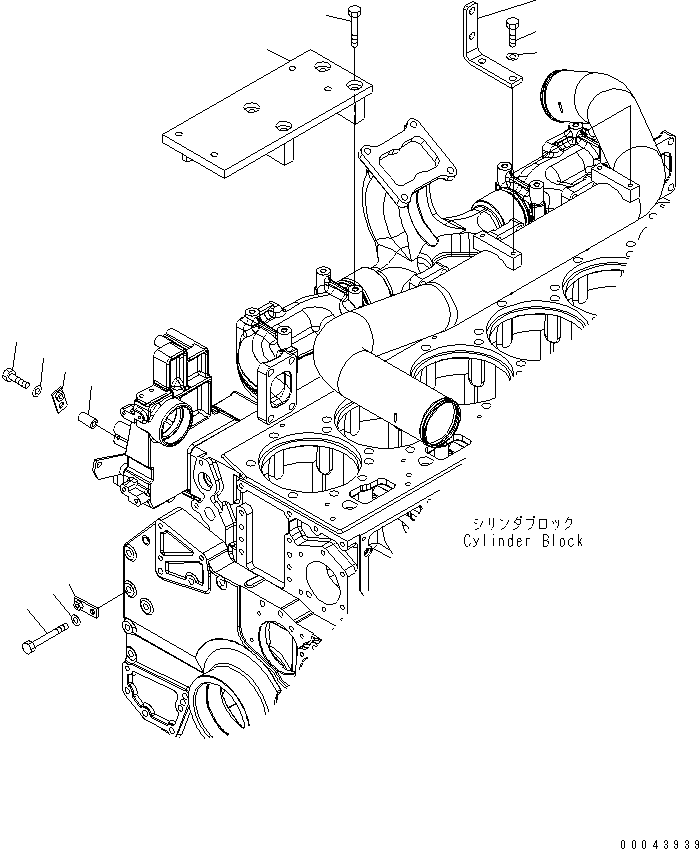Кронштейн 6240-11-5770 KOMATSU