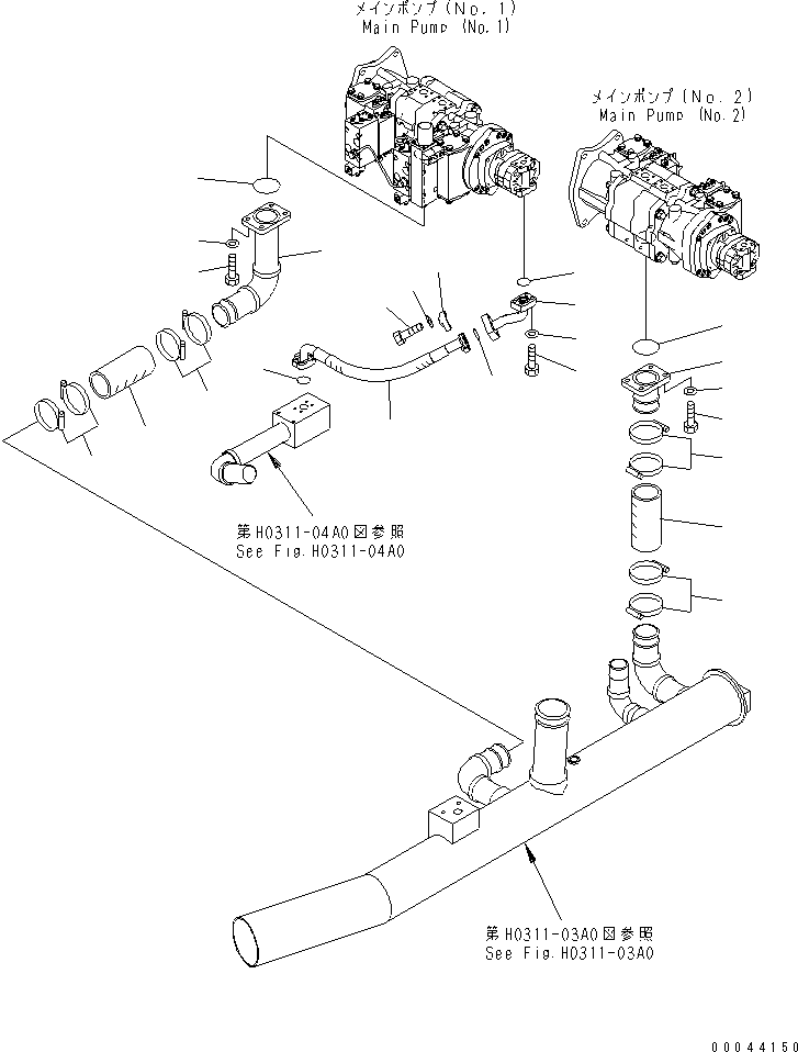 Шланг 07298-01006 KOMATSU