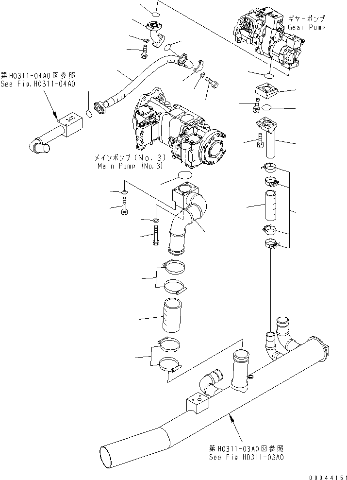 Шланг 07260-09925 KOMATSU