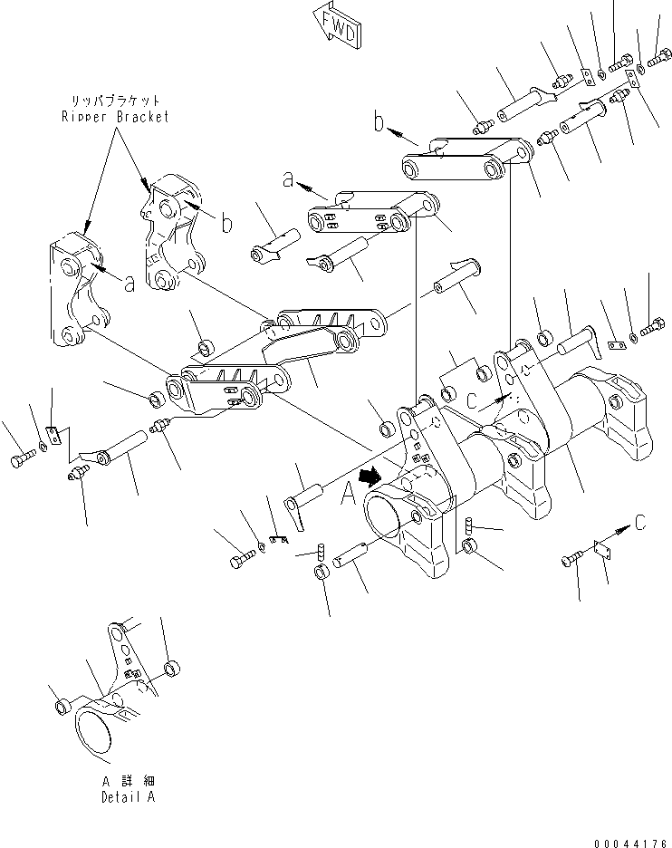 Палец 154-78-14211 KOMATSU