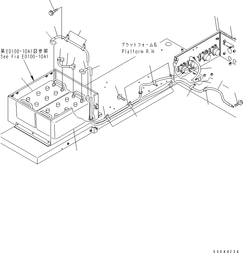 Кабель 08028-EE225 KOMATSU