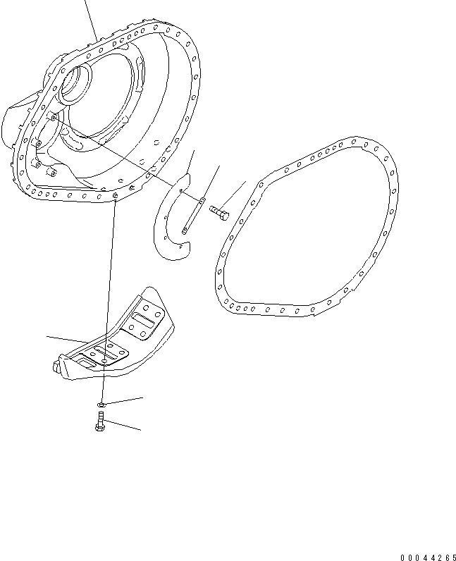 CASE,R.H. 154-27-41140 KOMATSU