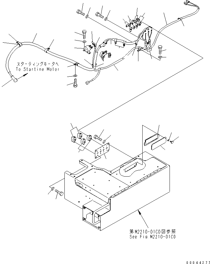 Жгут проводов 17M-06-44680 KOMATSU