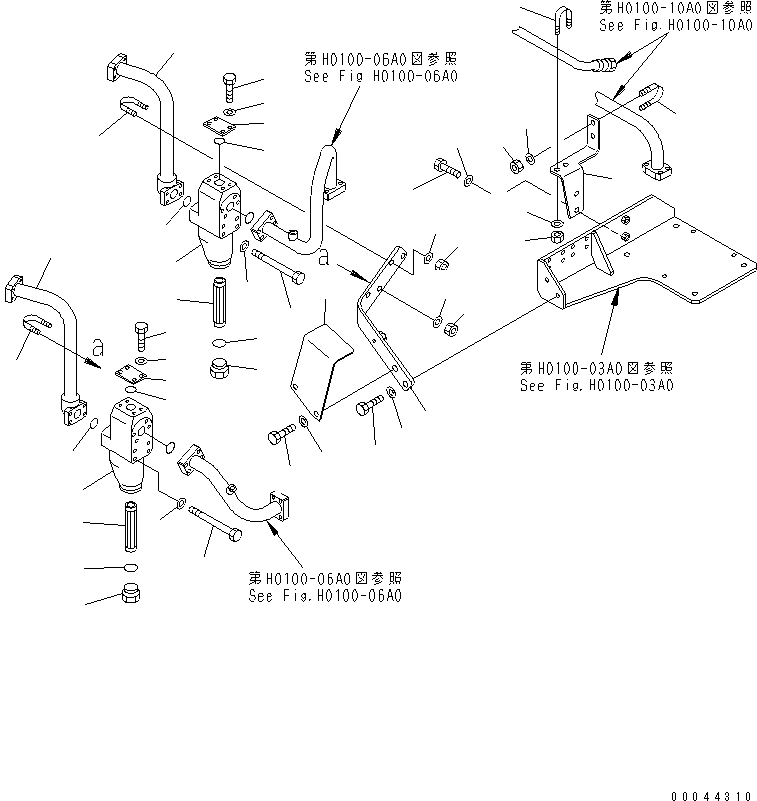 Трубка 569-61-88240 KOMATSU