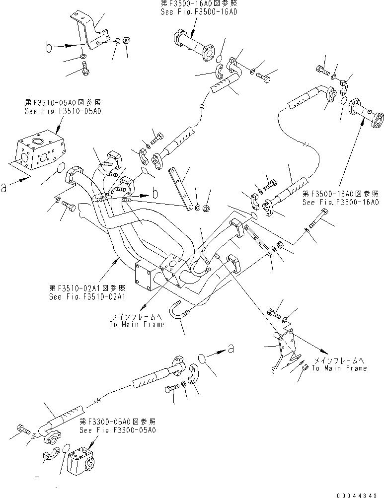 Фланец 07371-22076 KOMATSU