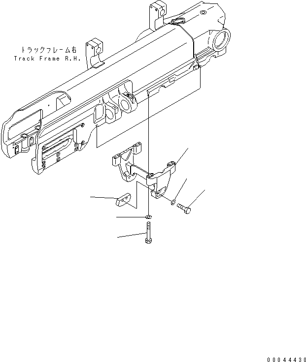Пластина 17A-30-17142 KOMATSU