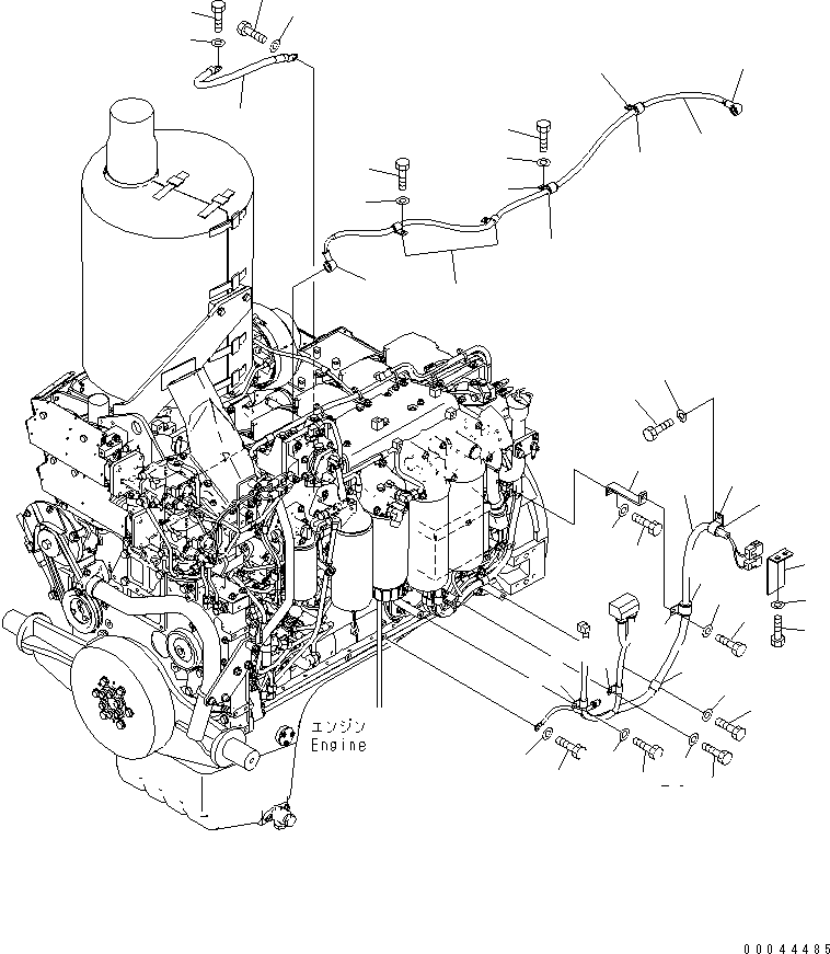 Жгут проводов 17M-06-44820 KOMATSU