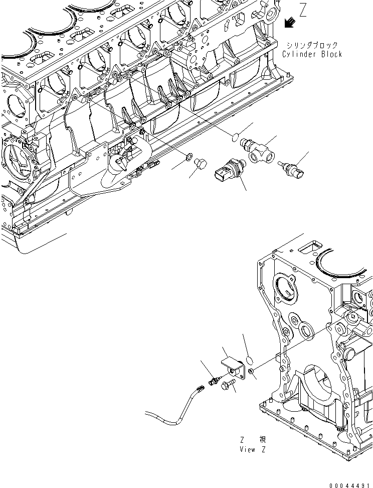Тройник 6245-71-5930 KOMATSU