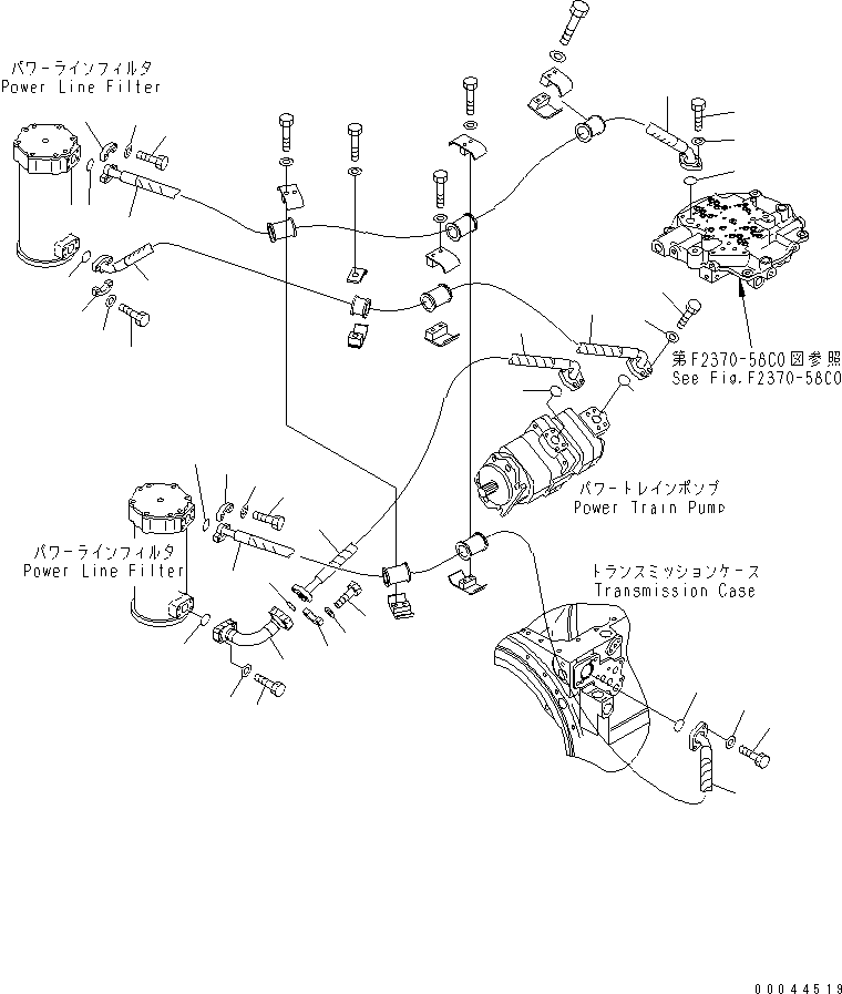 Шланг 17M-49-43221 KOMATSU