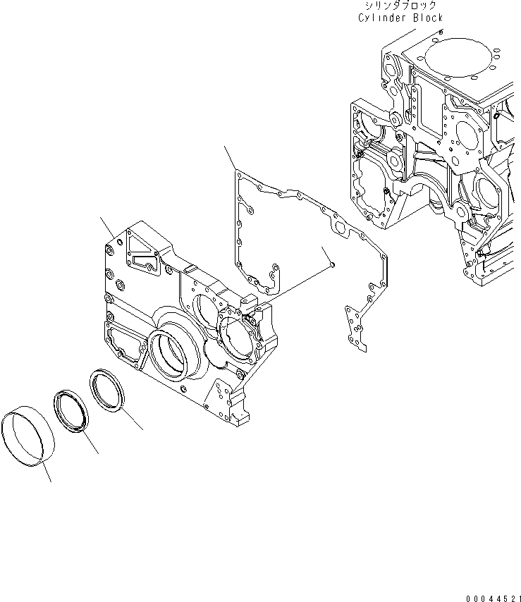 Втулка 6162-25-3151 KOMATSU