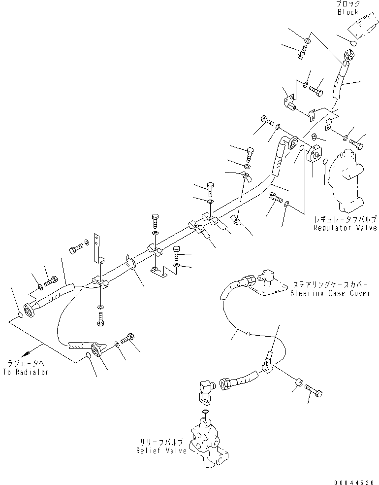 Хомут 154-49-22290 KOMATSU