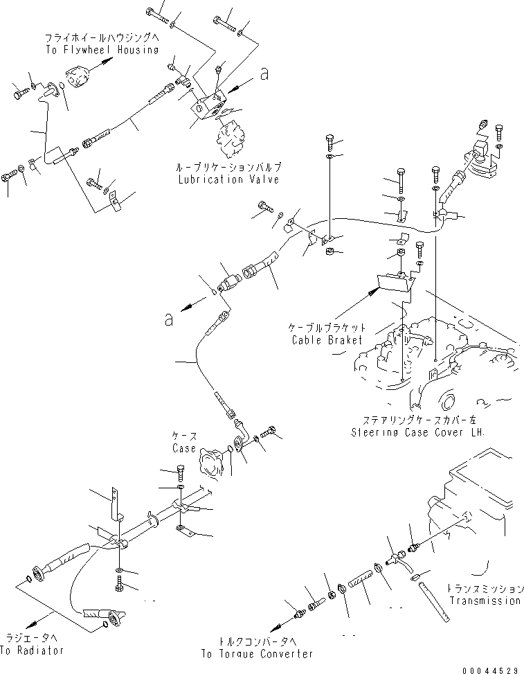 Шланг 07260-21413 KOMATSU