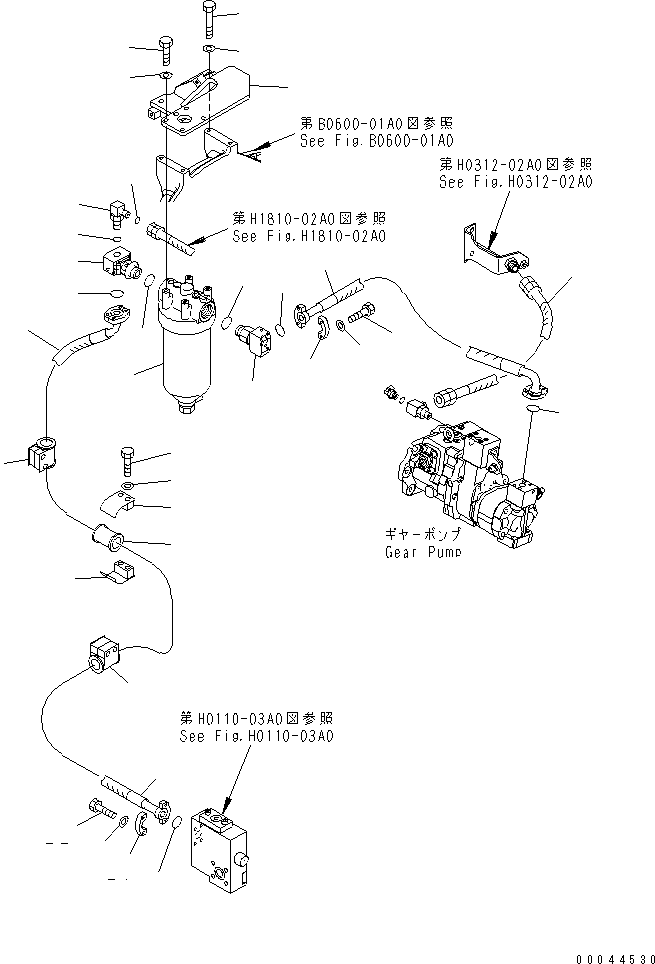Шланг 07298-01010 KOMATSU