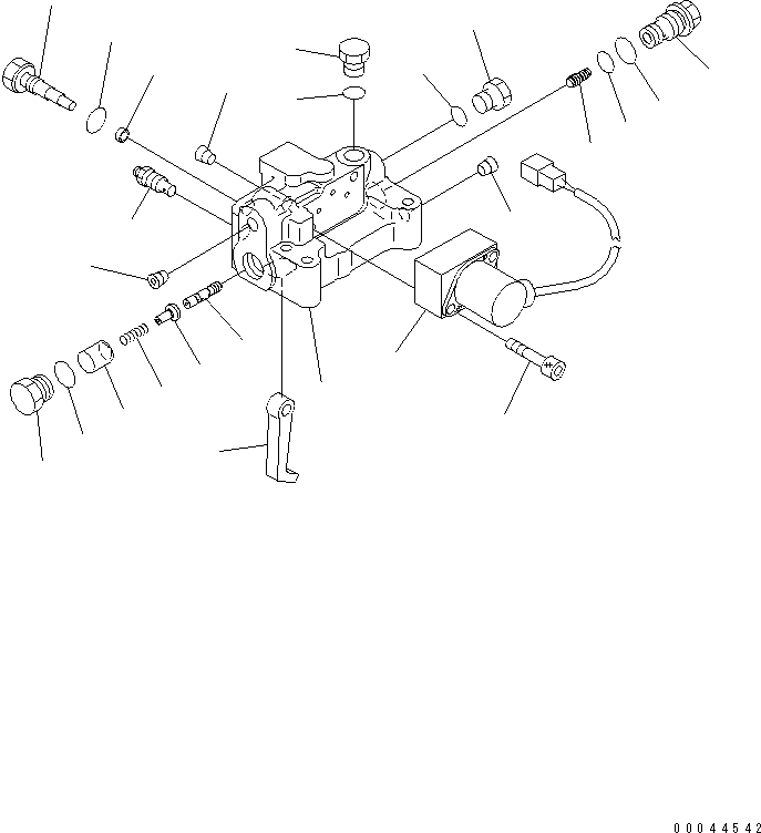 Пилотный клапан (\7\702-21-57700) KOMATSU
